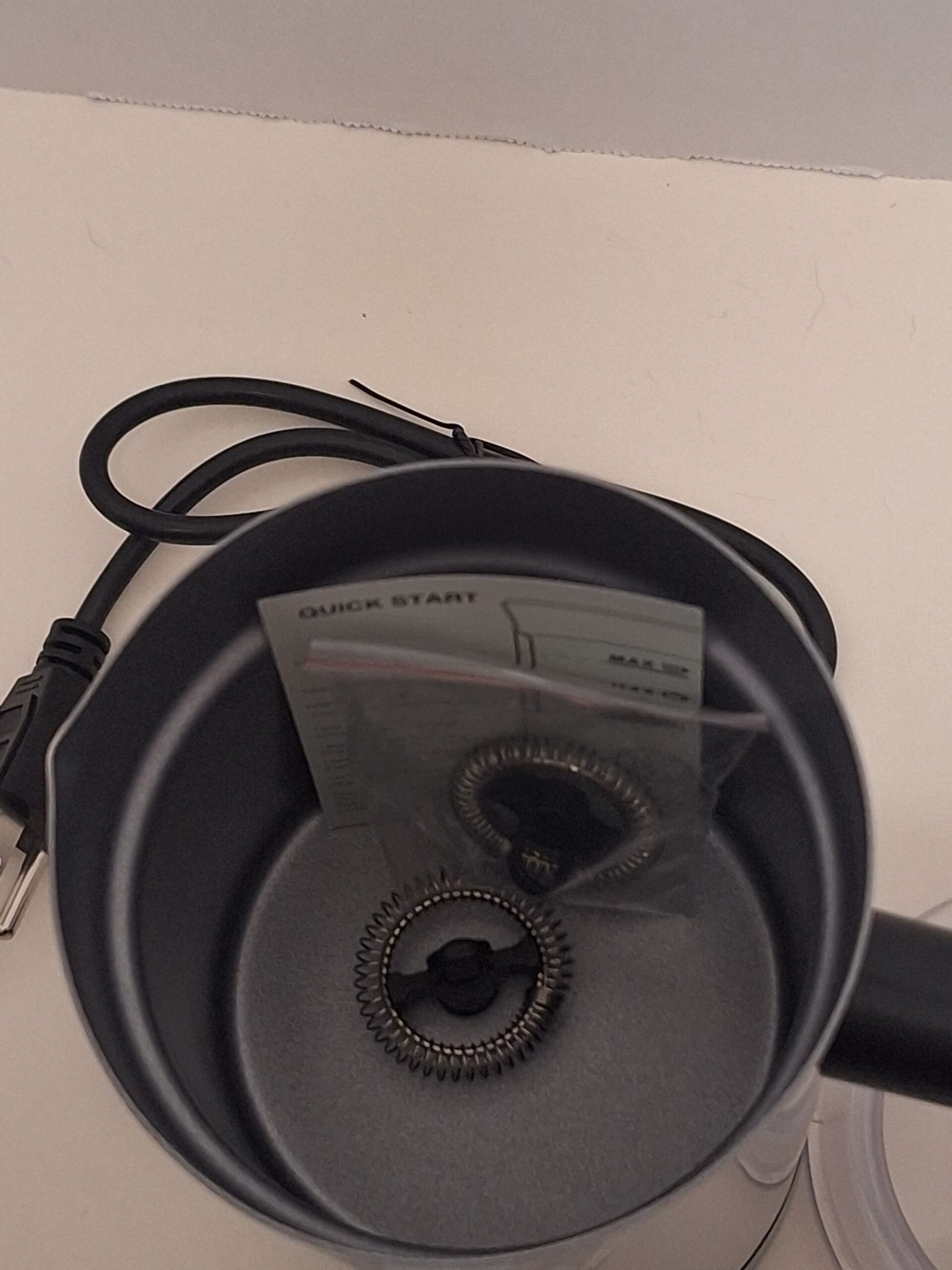 Electric 4 in 1 Milk Frother and Steamer, Stainless steel 10.6 oz New In Box - Image 2