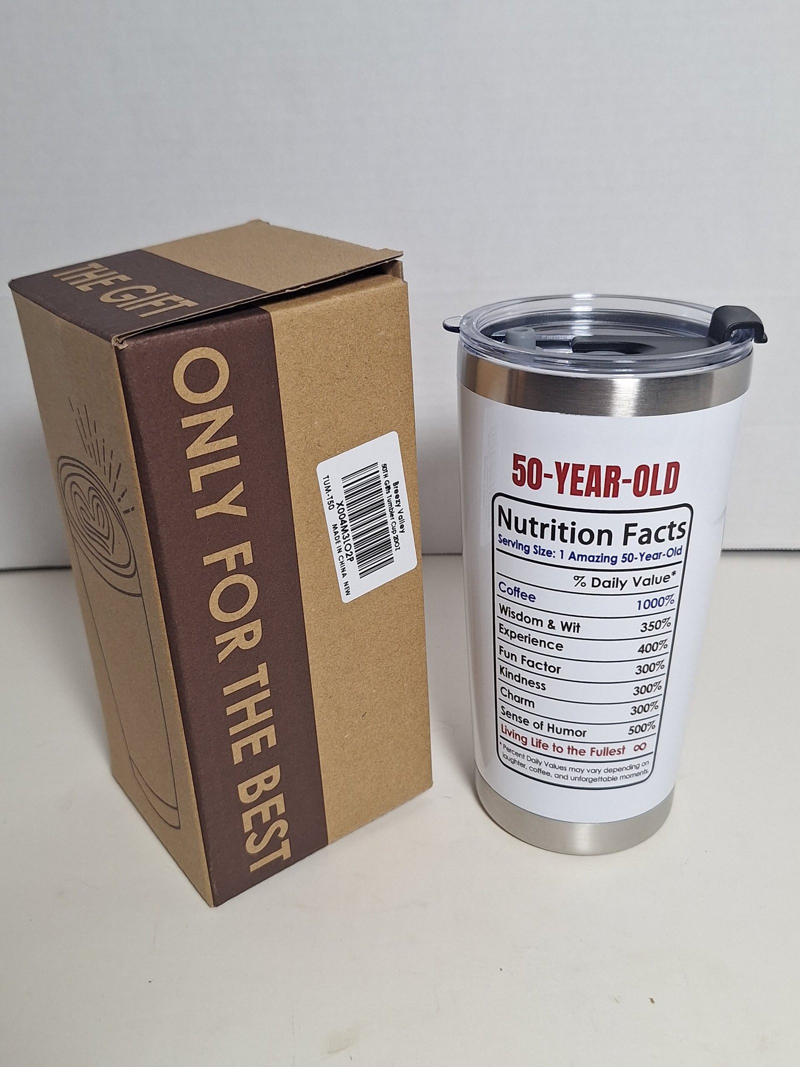 Donald Trump Travel Tumbler 50th Birthday Great Gift . Insulated 20 oz - Image 2