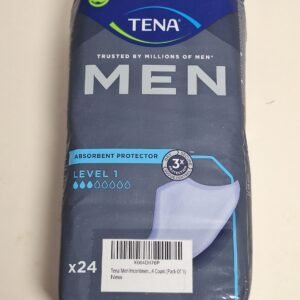 Tena Men Incontinence Protector, Level 1, 24 Count