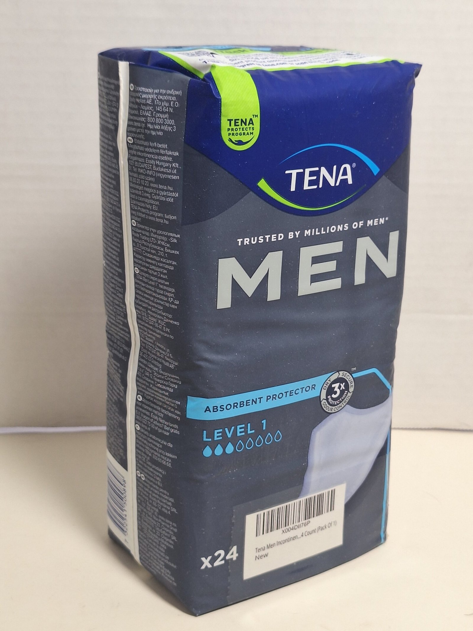 Tena Men Incontinence Protector, Level 1, 24 Count - Image 3