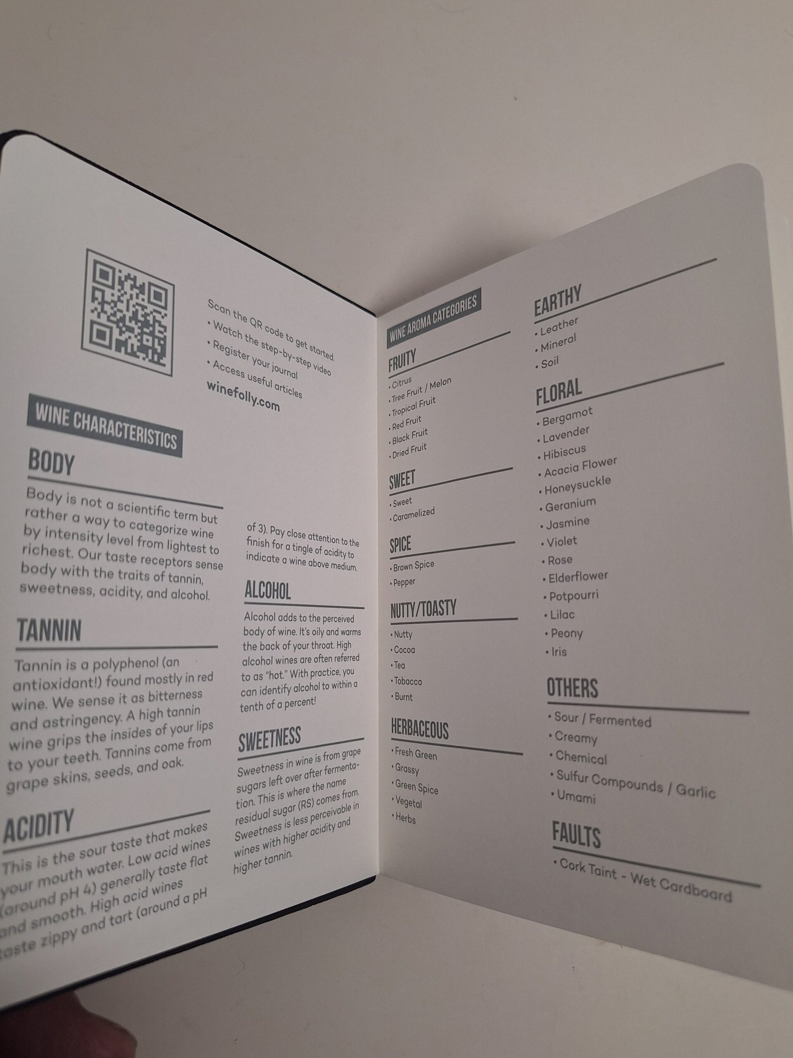 Wine Folly Tasting Journal Notebook Log Pocket Size - Image 6